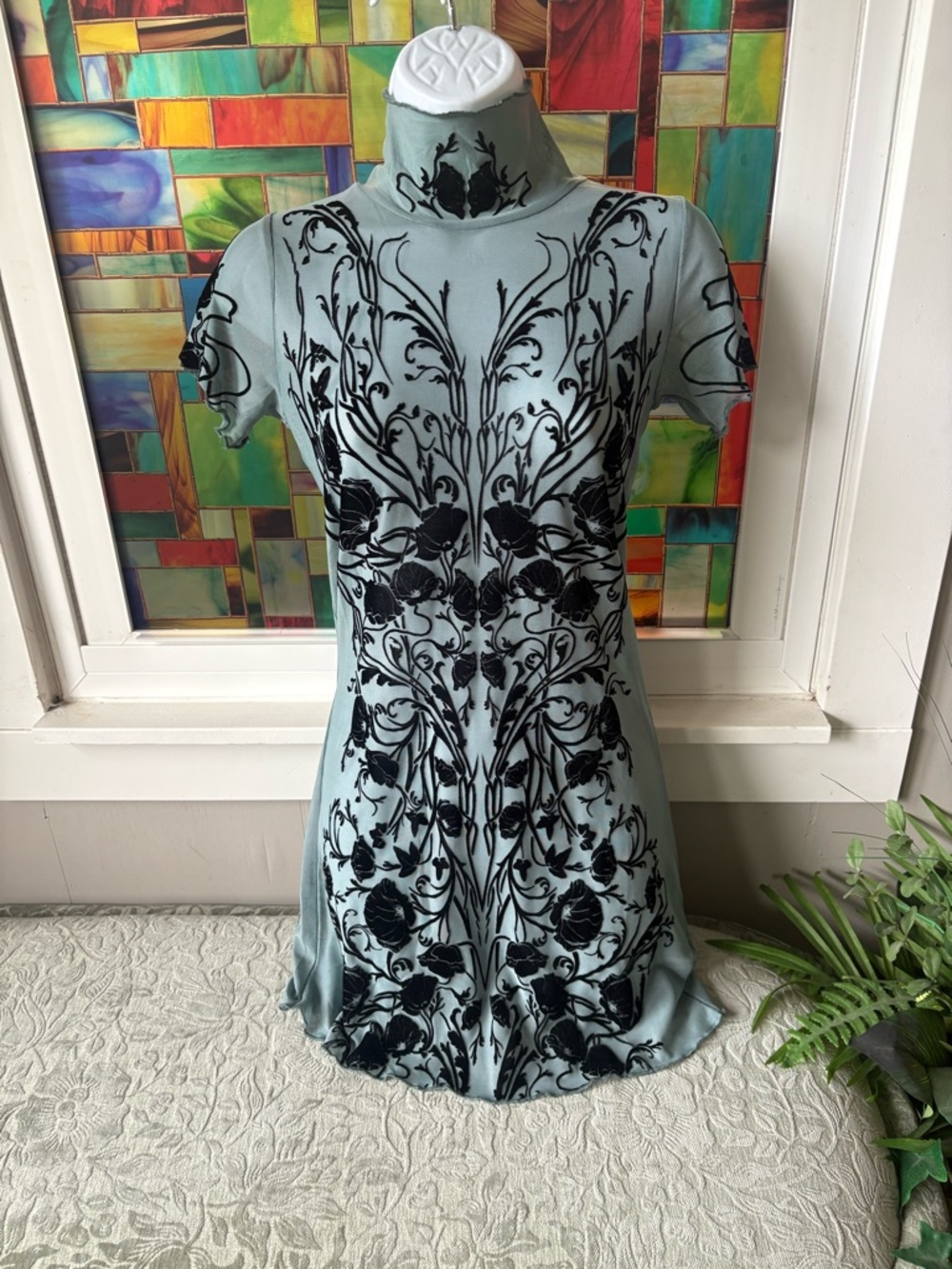 Floral Vines Dress
